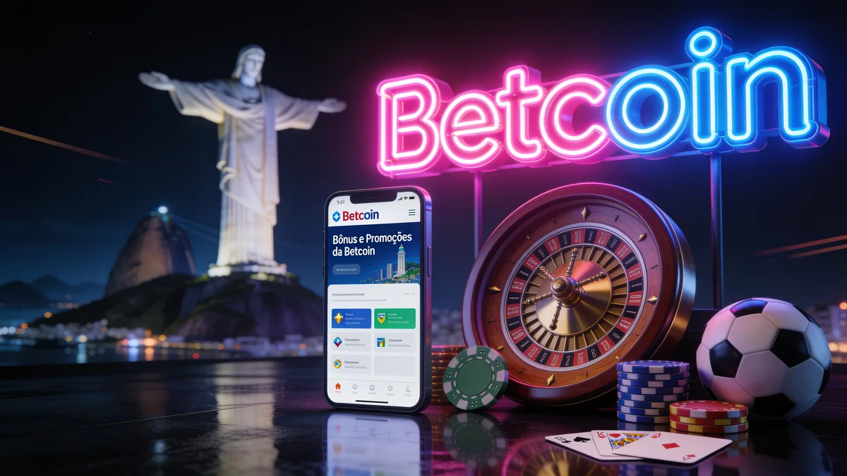 Bônus e Promoções da Betcoin para jogadores no Brasil